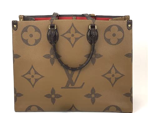 brown lv monogram|louis vuitton monogram reverse.